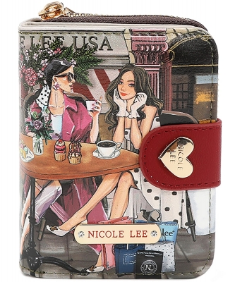 Nicole Lee Heart Bifold Wallet SISTERS SECRET PRT6903